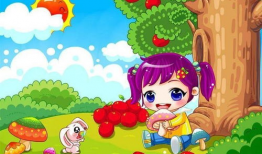 采蘑菇的小姑娘视频,田园生活与童趣的完美融合